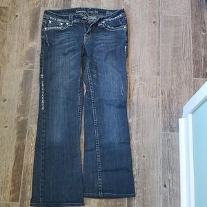 Cowgirl Tuff Jeans 28 x 28 Like New!